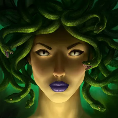 Иллюстрация Медуза Горгона (Medusa Gorgon) | Illustrators.ru