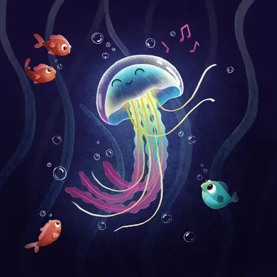 Танцующая Медуза | Пикабу