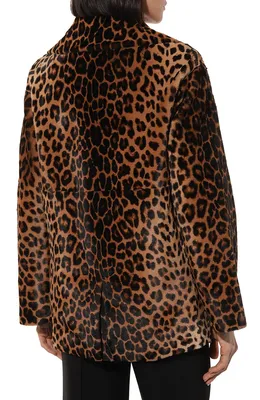 Женская леопардовая шуба из меха кенгуру COLOR TEMPERATURE купить в  интернет-магазине ЦУМ, арт. Кен-33/363