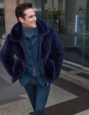 Меховая куртка мужская | Фабрика шуб Paolo Moretti