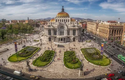 Обои здания, площадь, Мексика, Мехико картинки на рабочий стол, раздел  город - скачать