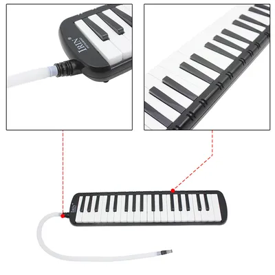 37 клавиш мелодика пианино стиль мелодика музыкальный инструмент с сумкой  для переноски для студентов начинающих детей - купить по выгодной цене |  AliExpress
