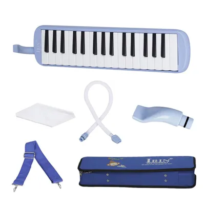 IRIN 32 Клавиши фортепиано Мелодический музыкальный инструмент с жестким  корпусом синий купить недорого — выгодные цены, бесплатная доставка,  реальные отзывы с фото — Joom