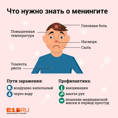Менингит признаки и симптомы у детей и взрослых | как передается менингит,  причины и лечение - 13 сентября 2018 - e1.ru
