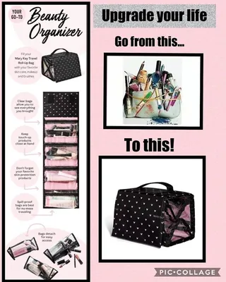 Mary Kay® Travel Roll-Up Bag (unfilled) | Mary Kay | Mary kay, Mary kay  bag, Mary kay pink