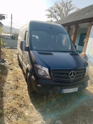 Купить б/у Mercedes-Benz Sprinter дизель автомат в Агрогородке: чёрный  микроавтобус 2022 года на Авто.ру ID 19357842