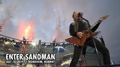 Metallica: Enter Sandman (Trondheim, Norway - July 13, 2019) - YouTube