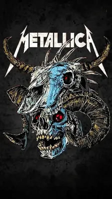 Metallica Logo Art | Rock band posters, Metallica art, Rock band logos