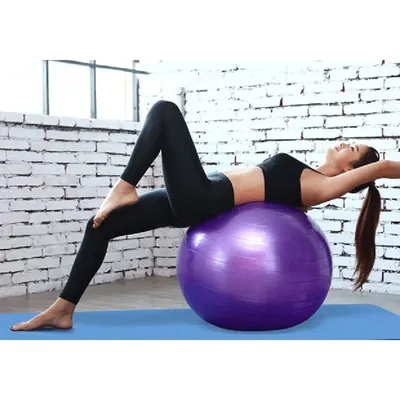 Мяч для фитнеса EasyFit 75 см фиолетовый ᐉ Купить на SportStuff