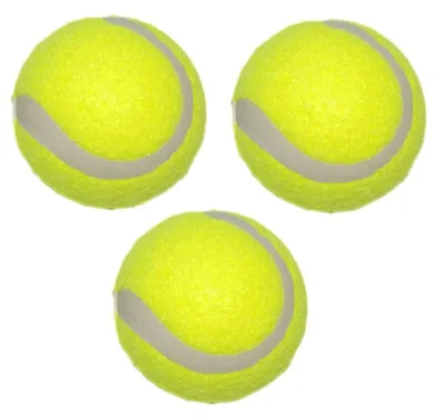 МЯЧ для большого тенниса / набор 3 штуки - купить с доставкой по выгодным  ценам в интернет-магазине OZON (264696722)