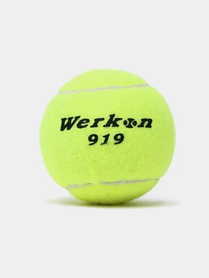 Теннисный мяч Werkon 919, игровой мяч, 1 шт купить по низким ценам в  интернет-магазине Uzum (578271)