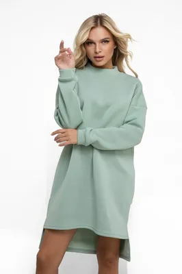Платье ramia мятный цвета от OLIVEGREY: купить по цене 6560.0 руб. в Москве  в интернет-магазине 'Olivegrey'