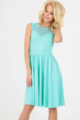 Платье hemmy серо-мятный цвета от MARICHUELL: купить по цене 8990.0 руб. в  Москве в интернет-магазине 'Olivegrey'