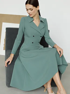 Платье medina серо-мятный цвета от GREYCAT: купить по цене 8792.0 руб. в  Москве в интернет-магазине 'Olivegrey'