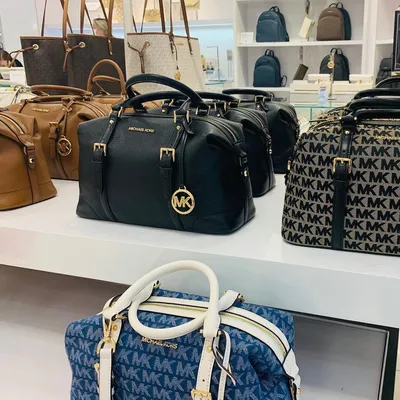 Сумка женская Michael Kors Selma сине-голубая