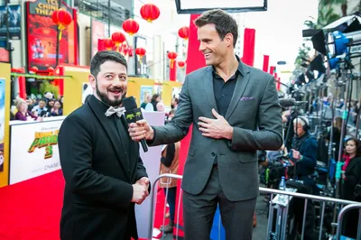 Михаил Галустян представил Россию на мировой премьере «Кунг-фу Панда 3» в  Голливуде