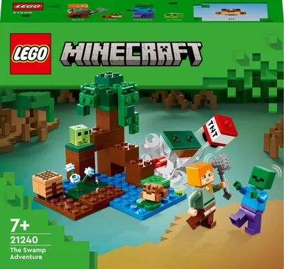 21240 LEGO® Minecraft Болотное приключение цена | pigu.lt