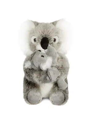 Мягкая игрушка реалистичная мишка коала с детенышем MAXITOYS 178679693  купить за 1 433 ₽ в интернет-магазине Wildberries