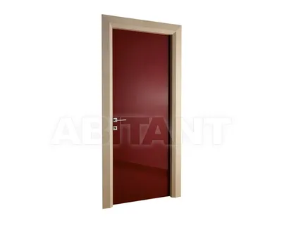 Дверь деревянная Giudetto бордовая New design porte 1011/QQ 5 . каталог  дверей: фото, заказ на ABITANT , Москва