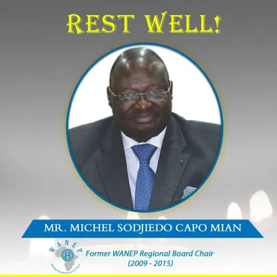 The demise of Mr. Michel Sodjiedo Capo Mian, Former WANEP Regional's Board  Chair – West Africa Network for Peacebuilding (WANEP)