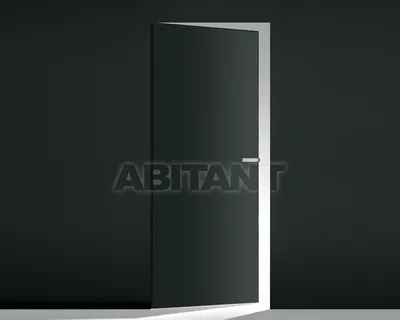 Дверь деревянная черная Res Italia MISS SINGLE DOOR 12 . каталог дверей:  фото, заказ на ABITANT , Москва