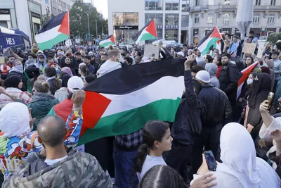 Масштабные акции в поддержку народа Палестины прошли по всему миру -  Российская газета