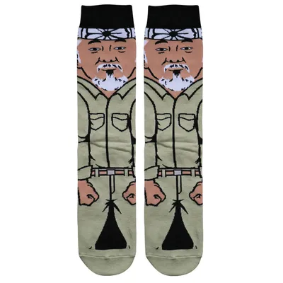 Mr Miyagi Socks - Novelty Socks Collection by Dem Socks