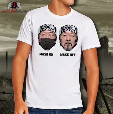 Mr Miyagi unique men's t-shirt from the Apocalypse Apparel Co