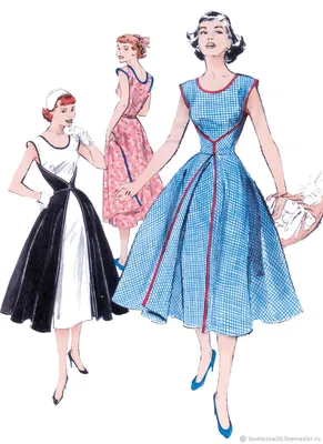 Мода 50 х годов платья фотографии