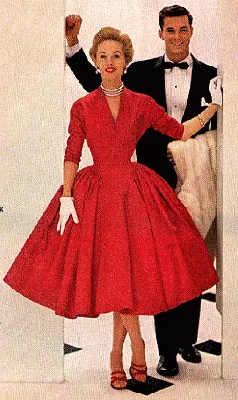 стиль 50-х годов | Винтажные платья 50-ых, Женские наряды, Стиль пятидесятых