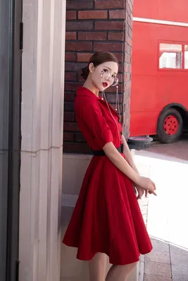 Женщина в платье стиль 50х годов (50 фото) » Стильные образы и новые  тенденции в моде - Modof.club