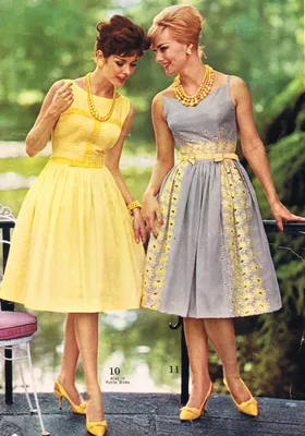 Платья 60 х годов - 69 photo
