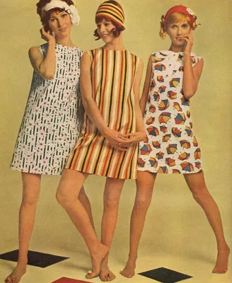 Мода и стиль 60-х годов: легендарная эпоха | HELMIDGE | Дзен