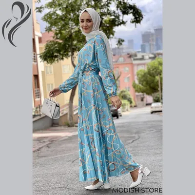 Мусульманские модные платья (77 фото)