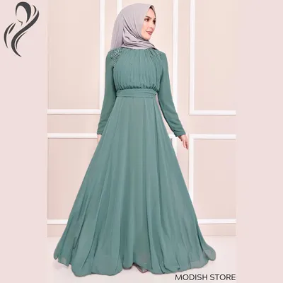 Модные исламские платья фотографии