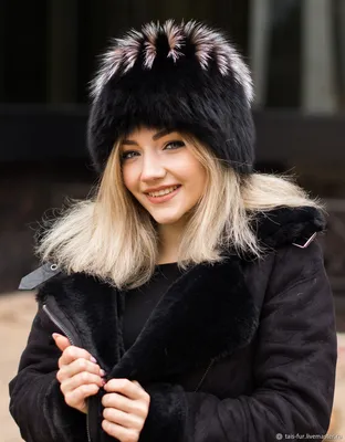 Женские модные меховые шапки купить по лучшим ценам в Москве - CITY FURS  Головные уборы - Шапки