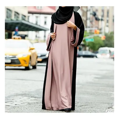 Мусульманская абая для женщин, бежево-розовый / Платье в пол для покрытых  мусульманок / Мусульманские платья для женщин, Женский, Лето, размер 44,  46, материал Искусственный шелк — купить в интернет-магазине OZON  (626061739)