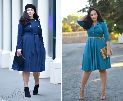 Мода для полных женщин: 11 советов, как стильно одеваться — BurdaStyle.ru