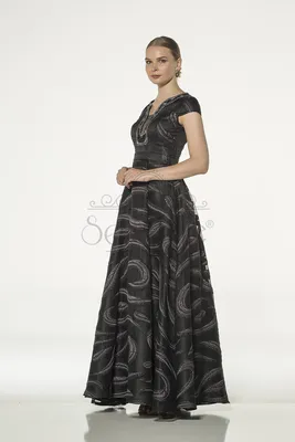 Жаккардовое платье - фото | Платье из жаккарда - фасоны | Вечернее, черное