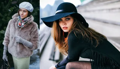 Модные женские шапки: 2023-2024 - DianaFurs