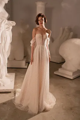 Модные свадебные платья BONJOURY на бретелях-спагетти, 2023 для женщин,  платье невесты с юбкой-годе, Формальные платья с аппликацией, сделанные на  заказ | AliExpress