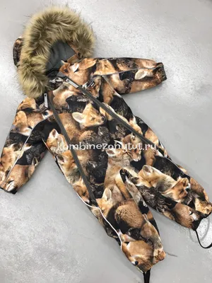 Комбинезон Molo Polaris Fur Sleeping Cubs (спящие животные) 86679 5W22N201  6569 купить в Москве на Диномама.ру