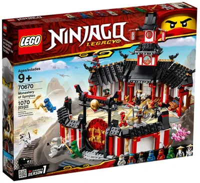 Отзывы о конструктор LEGO Ninjago 70670 Монастырь Кружитцу - отзывы  покупателей на Мегамаркет | конструкторы LEGO 70670 - 100024215920