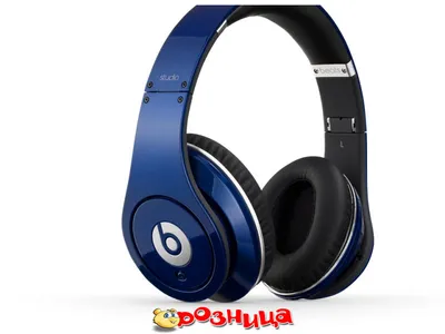 Наушники Monster BEATS PRO BLACK,Blue цвет синий чёрный в Рознице