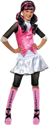 Monster High - Draculaura Child Costume - PartyBell.com | Monster high  costume, Halloween costumes for kids, Monster high halloween costumes