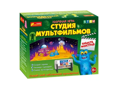 Купить Набор для творчества Студия мультфильмив. Планета монстров. Ranok  Creative 12117004Р недорого