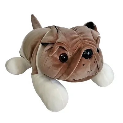Мягкая игрушка Собака мопс 30х17см 1508 купить в 55опторг (UV10067) по цене  612.50 руб.