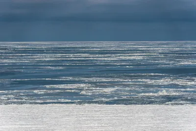 Как замерзает Азовское море