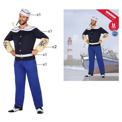 Маскарадные костюмы для взрослых Sailor цена | pigu.lt