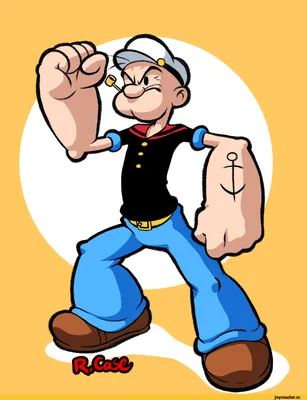 красивые картинки :: rongs1234 (R.Case) :: мультфильм :: artist :: popeye  :: popeye the sailor :: моряк папай :: моряк попай :: art (арт) / картинки,  гифки, прикольные комиксы, интересные статьи по теме.